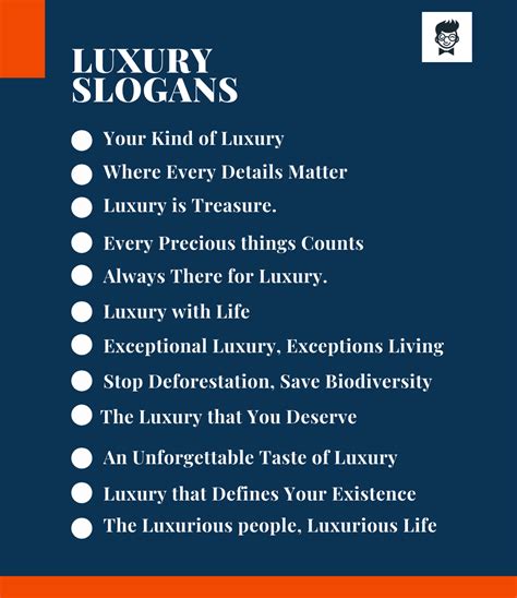 luxury hotel slogans